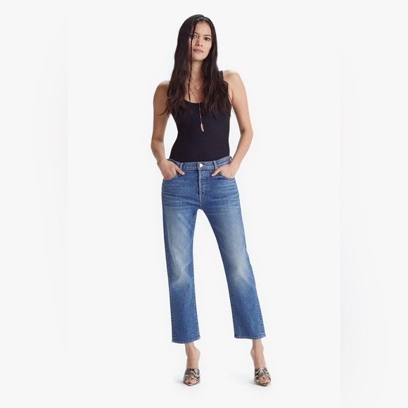 MOTHER DENIM mother superior size 24 scrapper ankle boyfriend jeans - Picture 1 of 10